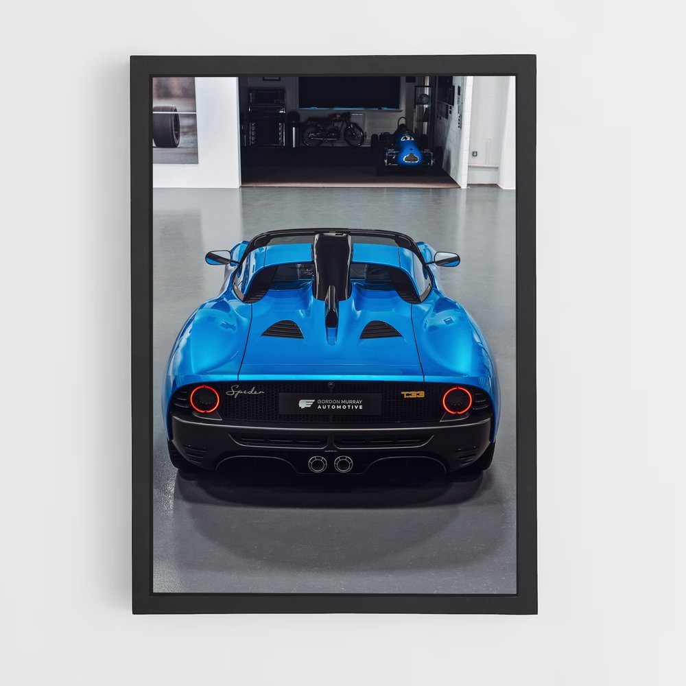 Poster Supercar Kobo – affiche Gordon Murray (vue 2)